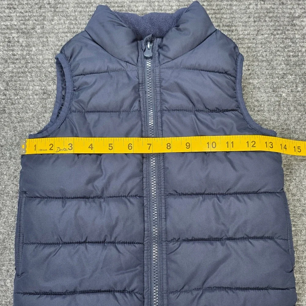 Baby Gap Cold Control Puffer Vest  Boy's Size 3‎ Years Navy Blue Water Resistant